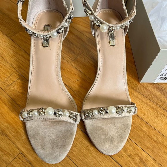 🇬🇧 Stunning Kurt Geiger Pearl & Crystal Strappy Sandal - Picture 3 of 8